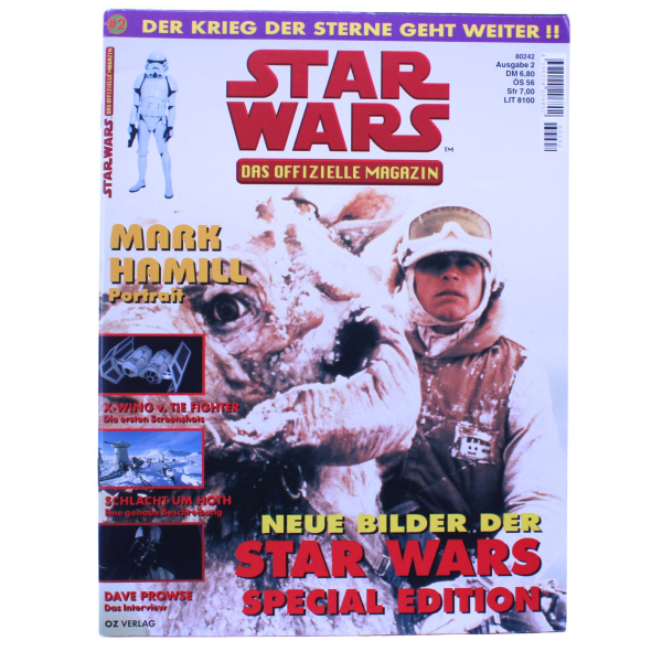 Star Wars Offizielles Magazin Nr. 2 (1996, OZ Verlag) – Special Edition & Poster